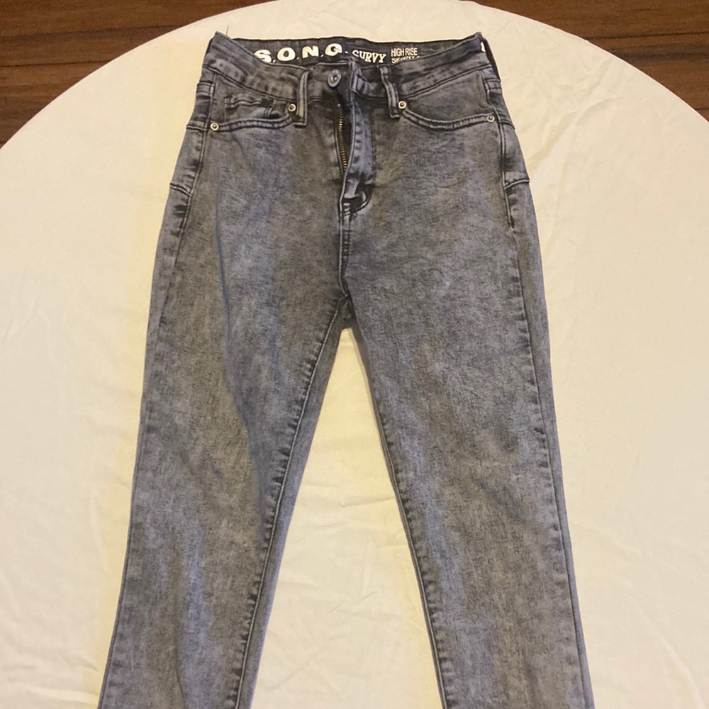 Greyish black jeans